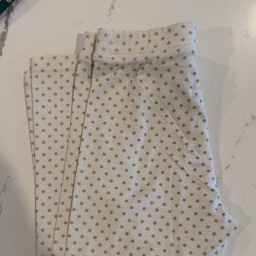Crewcuts Teal, Cream, and Navy Kids' Leggings Trio - Picture 4 of 5